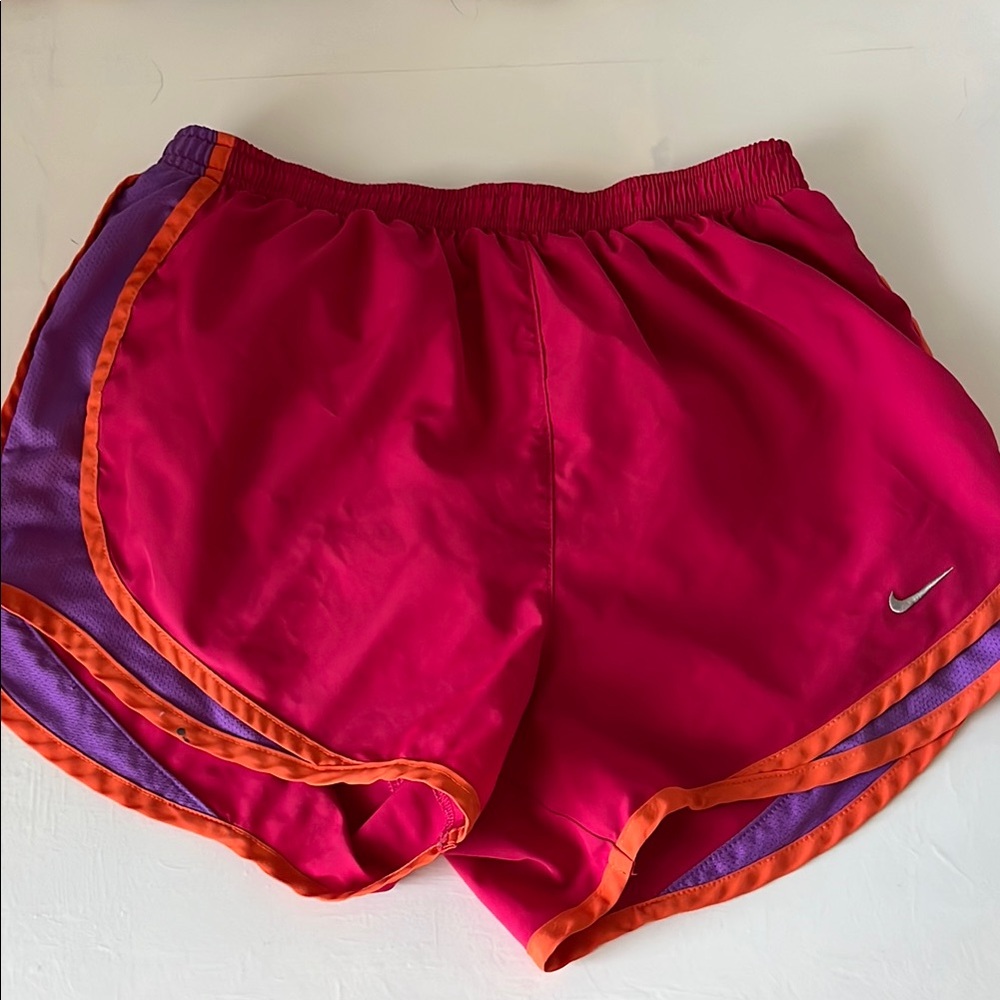 Nike Tempo Women's Running Shorts - Pink and Orange